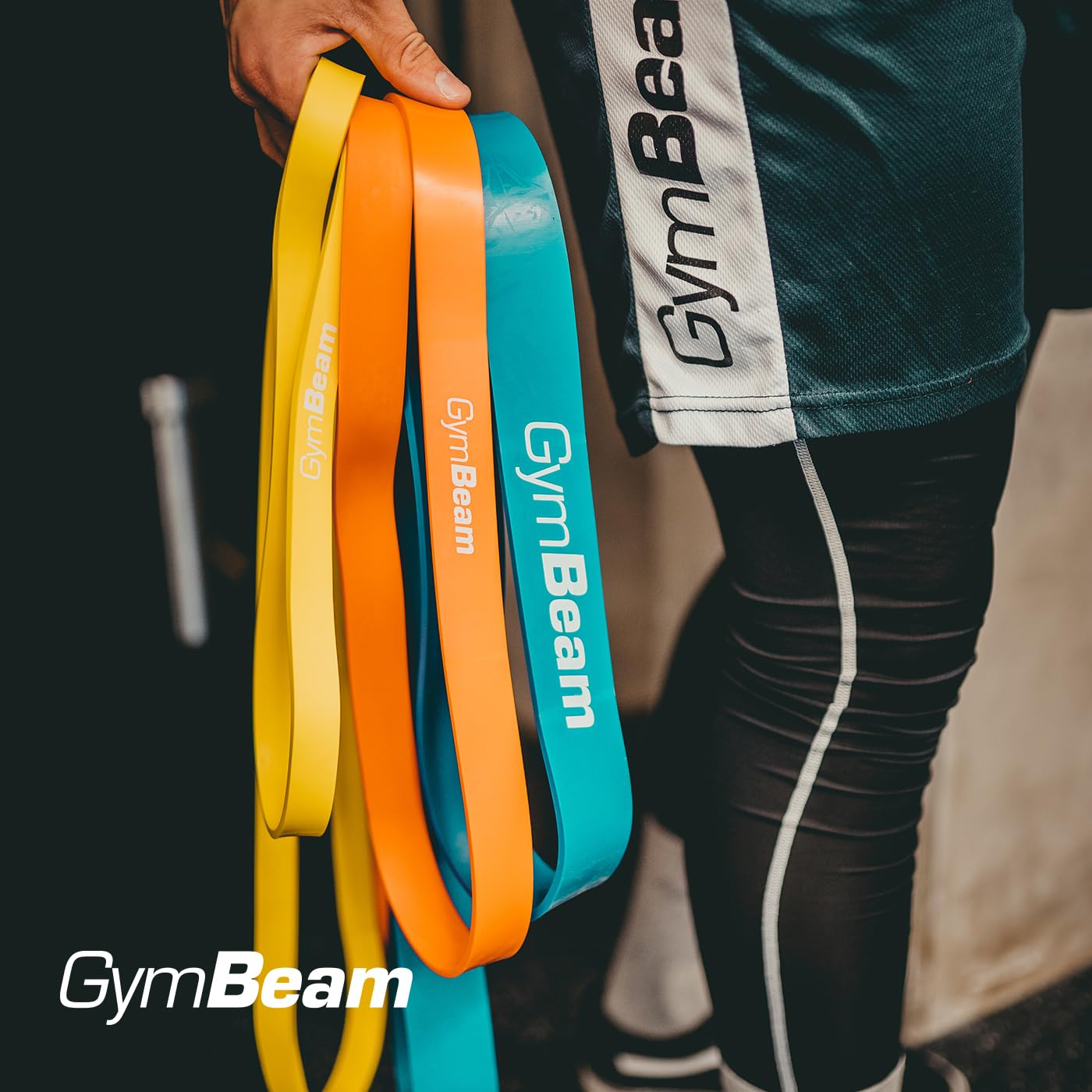 GymBeam Gomma per allenamento Cross Band, Ideale per Sollevamento Pesi