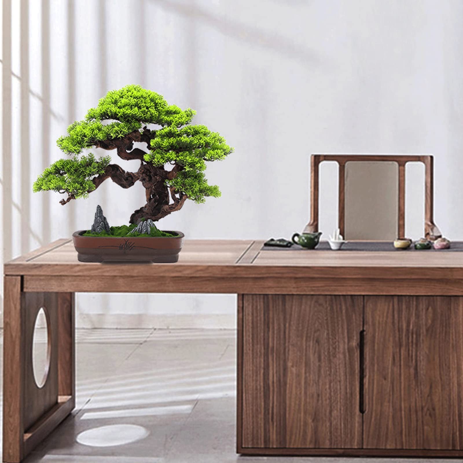 MOVKZACV Fake Plants Artificial Bonsai Tree Room MOVKZACV Fake Plants Artificial Bonsai Tree Room
