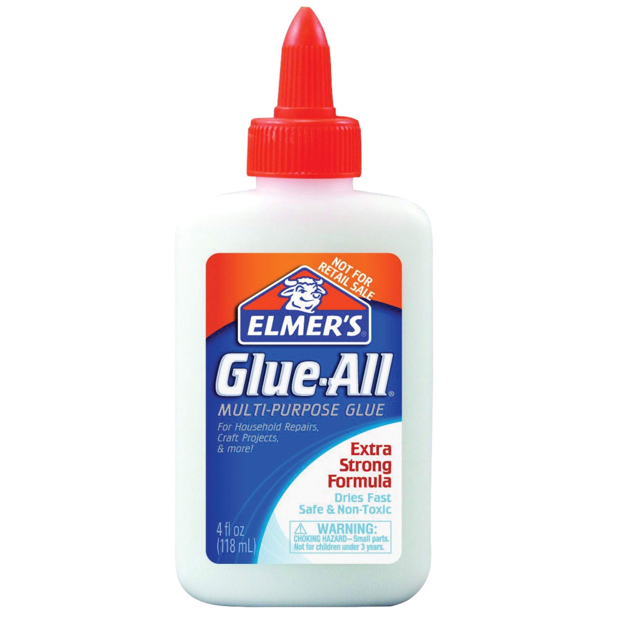 Elmer's Glue-All Multi-Purpose Glue, 4 Ounces, White (E1322) (3 Pack)
