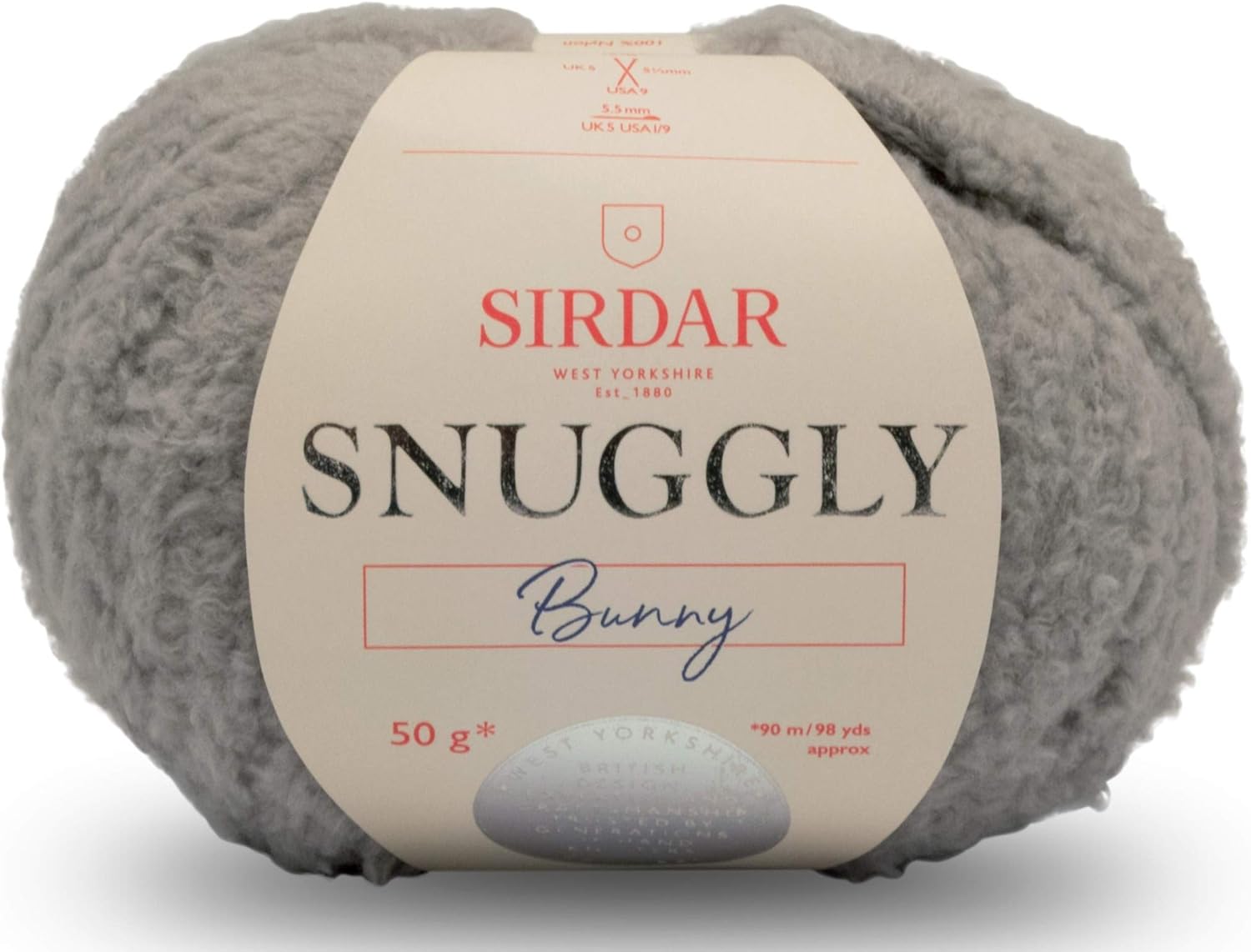 Sirdar Snuggly Bunny Aran Baby Yarn 50g - Puppy 312