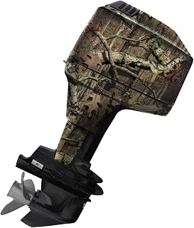 Mossy Oak Graphics Break-Up Infinity Camo Boat Motor Wrap Kit - Easy to Install Vinyl Wrap with Matte Finish - 90 HP Or Less Kit