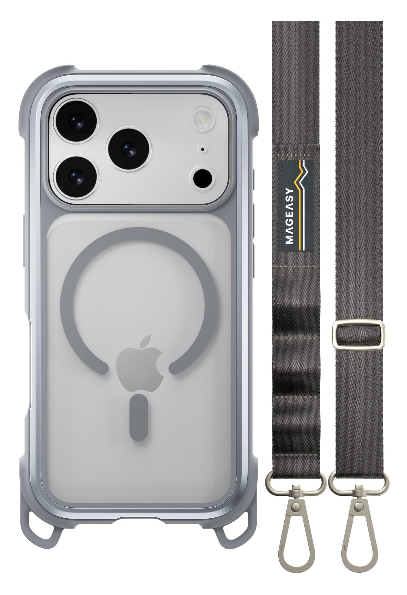 Amazon.co.jp: 【MagEasy】 iPhone 17 Pro 対応 ケース クリア