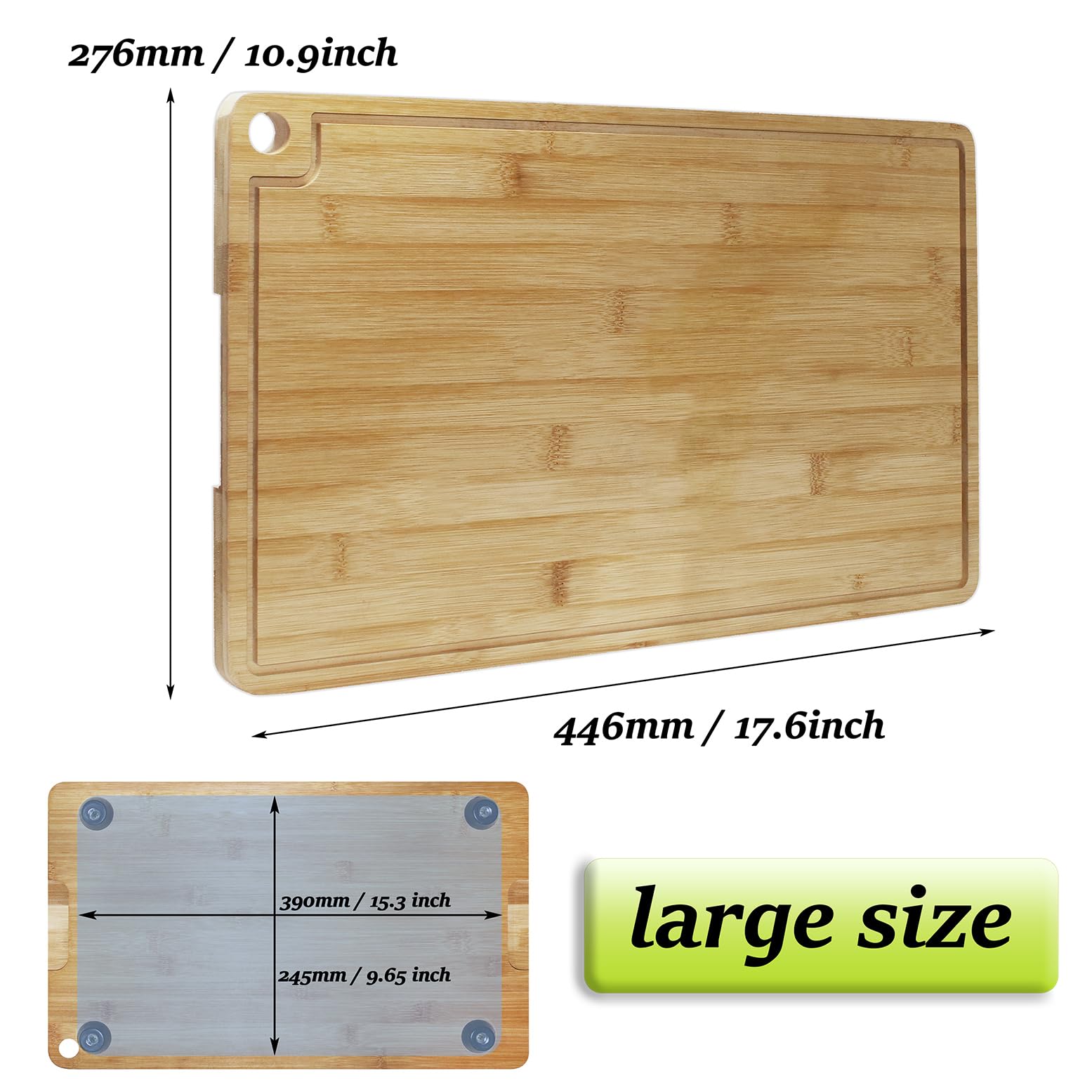 laffeya Counter Top Chopping Board, Cutting Board for Ninja Flip Air Fryer SP101 SP201 SP301 SP351 DCT401 DCT402 DCT451 - Image 2