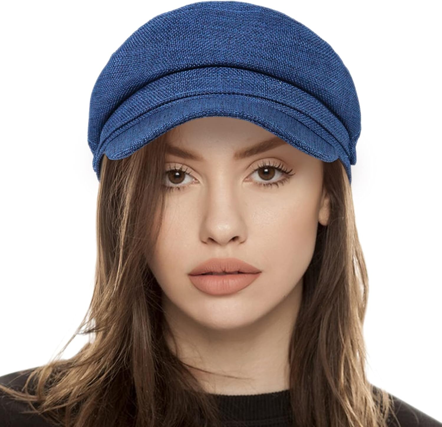 Women's Newsboy Caps Beret Hat for Fashion Ladies Black Women's Newsboy Caps Beret Hat for Fashion Ladies - Image 2