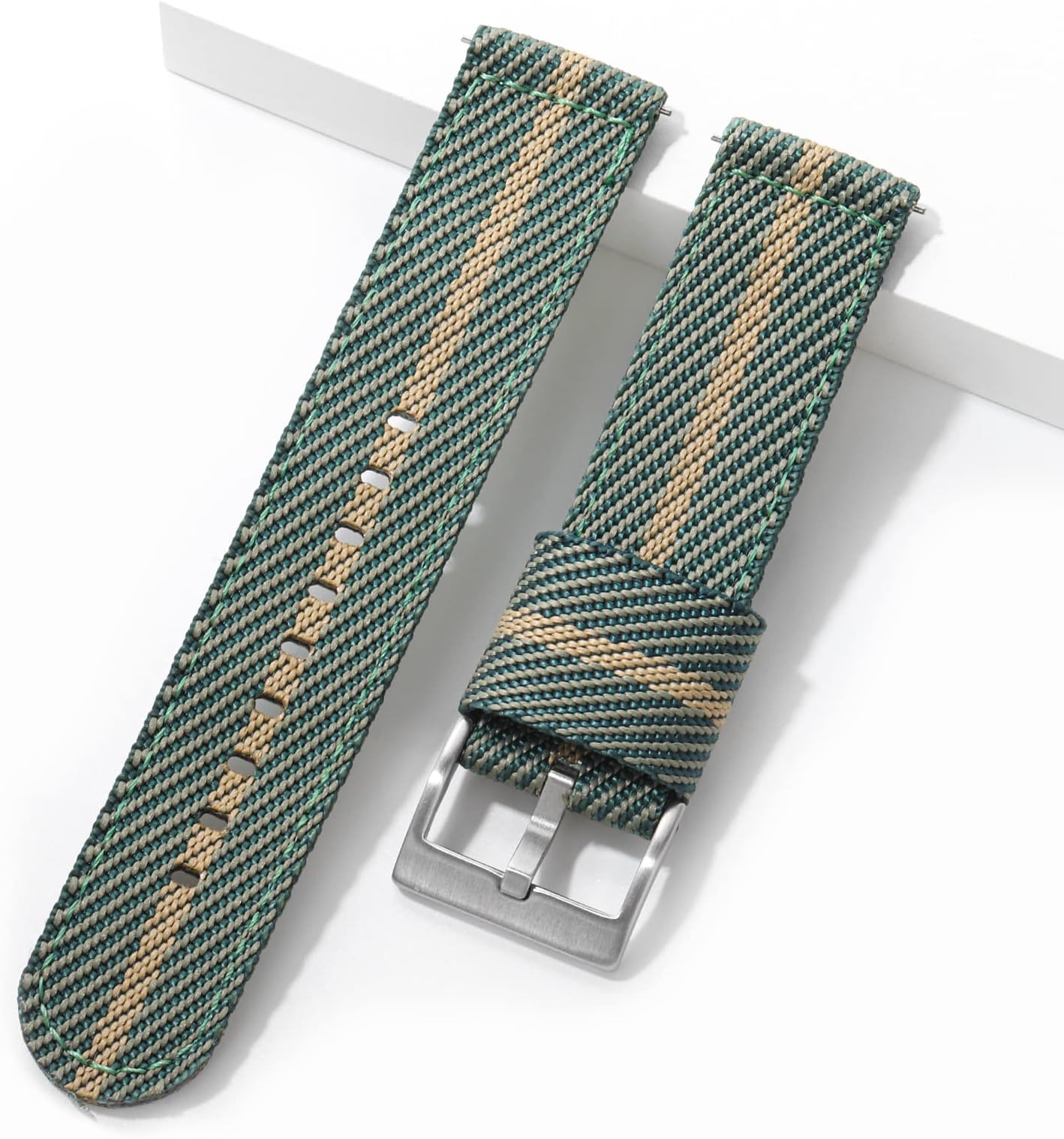 Leather Watch Bands for Men, 20mm Watch Strap, Leather Replacement Watch Straps