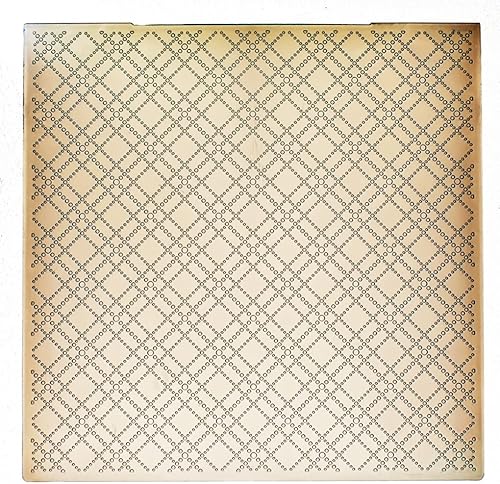 Miniatura 3 de DDOUJOY 2212168 - Palabras de tamaño grande de 8 x 8 pulgadas con puntos de estrella de amor cuadrícula fondo carpetas de plástico en relieve para