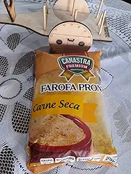 Farofa Pronta Carne Seca 250g Canastra Premium