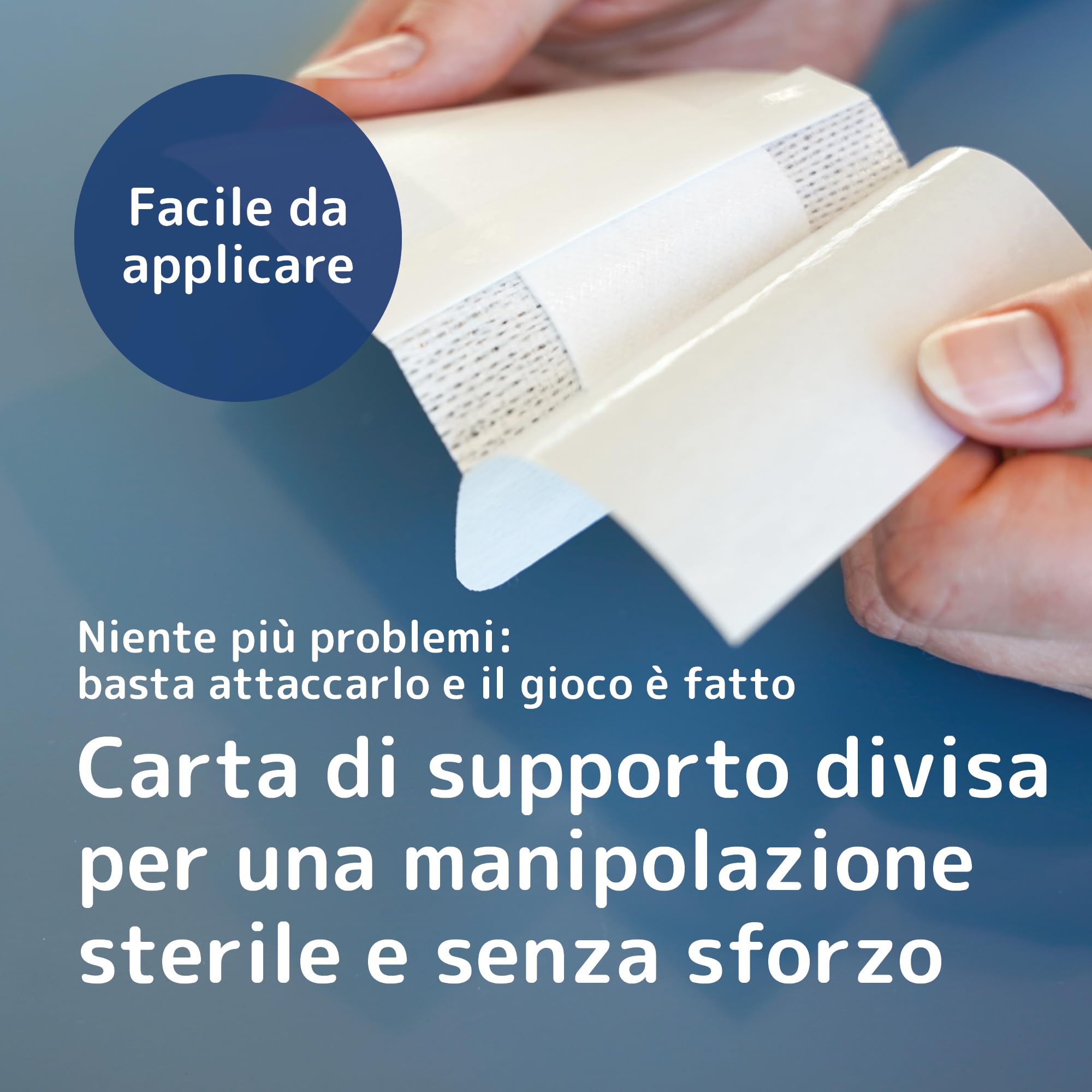 ABENA Medicazione sterile per ferite, 8x10 cm | Confezione da 70 pezzi | Adatte per tagli e ferite |Impermeabile | Prova di liquido | Assorbente | Bianca | Adatto per pelli sensibili
