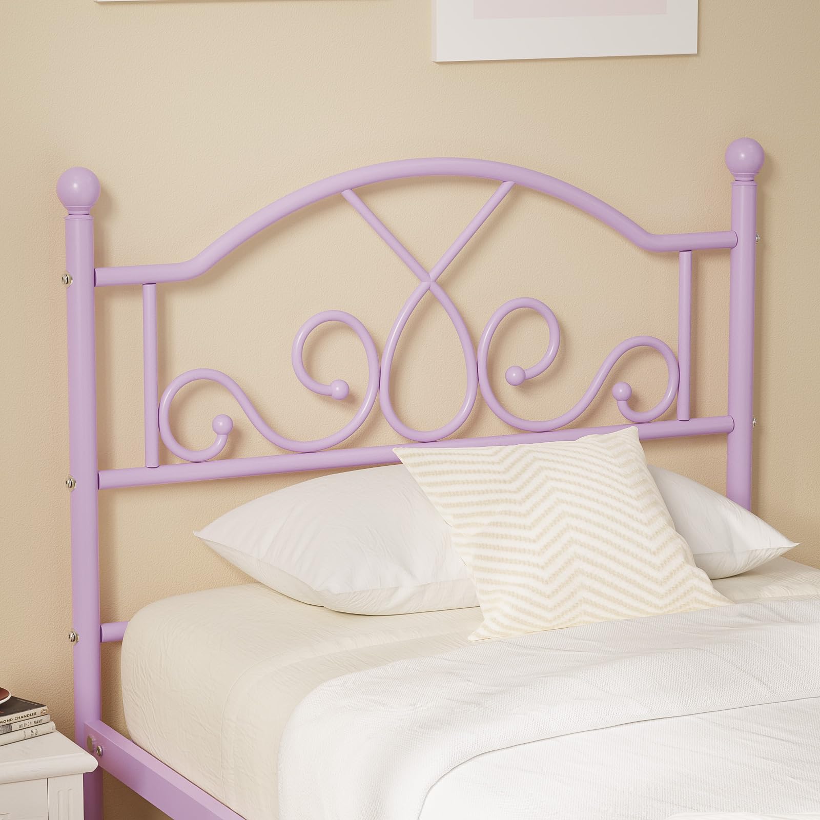 Amazon.com: Weehom Twin Bed Frames, Modern Twin Size Metal Bed