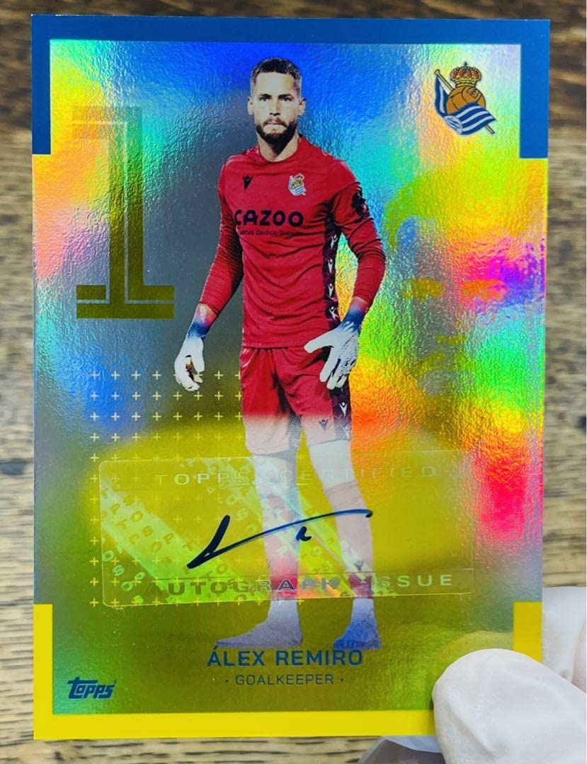 Amazon.co.jp: topps ル ソシエダ22-23 アレックス レミロ 直筆サイン 