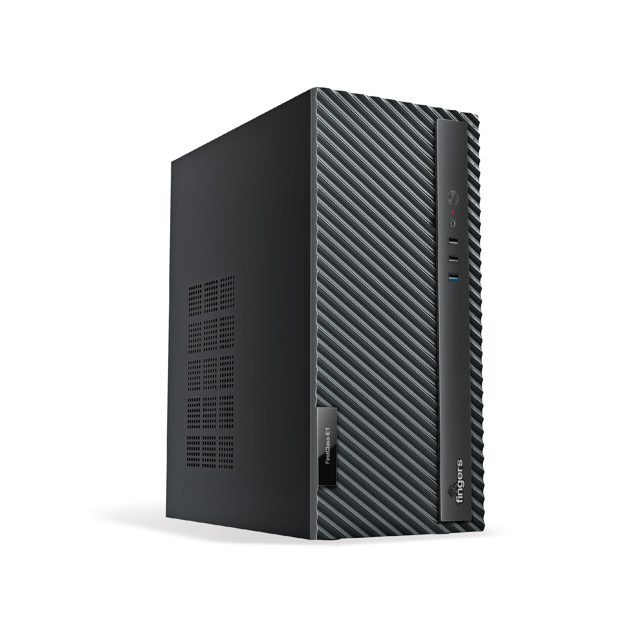 FINGERS FirstClass-E1 Micro ATX PC Case with Compact Design, Premium Thick Metal Structure, 1 x USB 3.0 + 2 x USB 2.0 + Earphone Jack (HD Audio & Mic), SMPS Bundled, BIS Certified-image-21