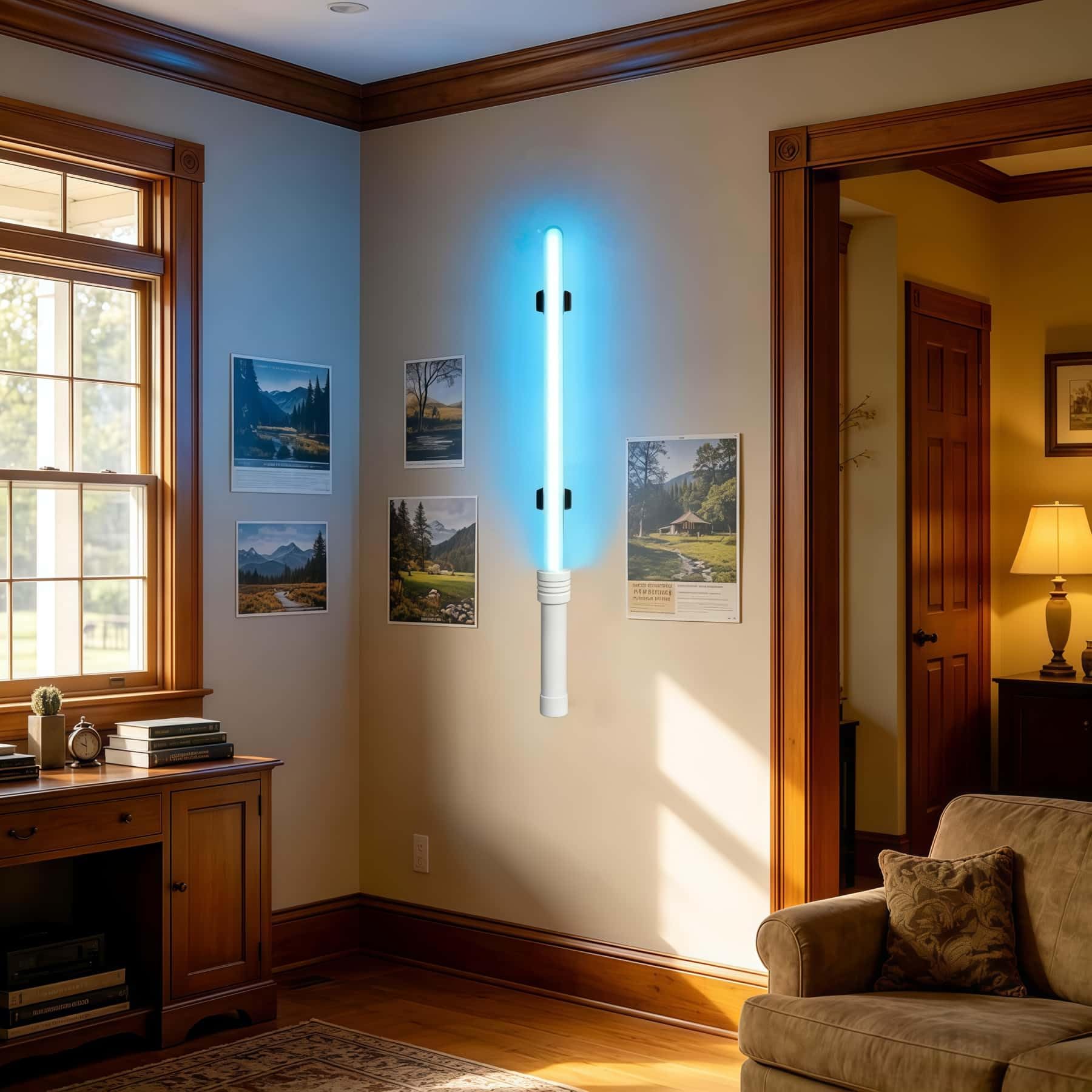 てるてる 　LEDバーライトとジョリーロジャースマウントブラケットセット Amazon.co.jp: 調節可能なライトセーバー ウォールマウント 垂直