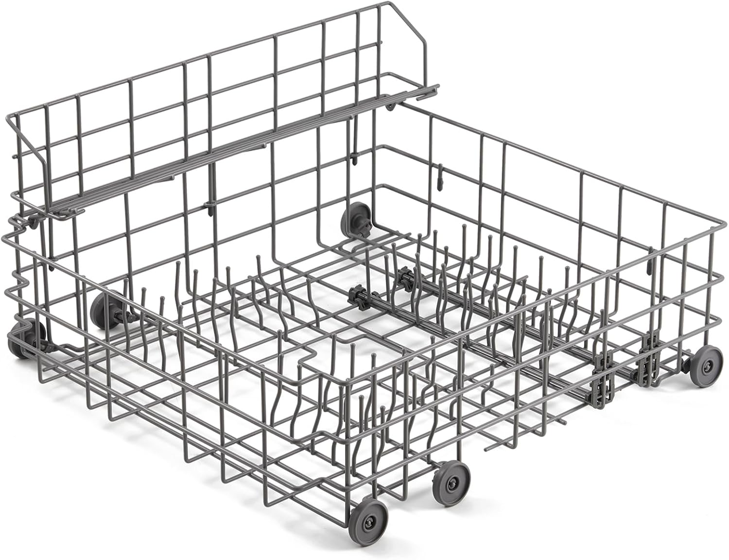 W10139223 Dishwasher Lower Rack Replacement Parts for Whirlpool Maytag Dishwasher Rack Lower Basket Shelf Jenn-air Amana MDBD820AWW MDB6650AWW JDB8910AWS Bottom Dishrack Basket Assembly 1 Pack