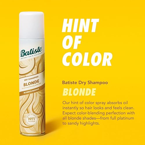 Miniatura 4 de Batiste Champú seco, rubio, 6.35 oz. El embalaje puede variar
