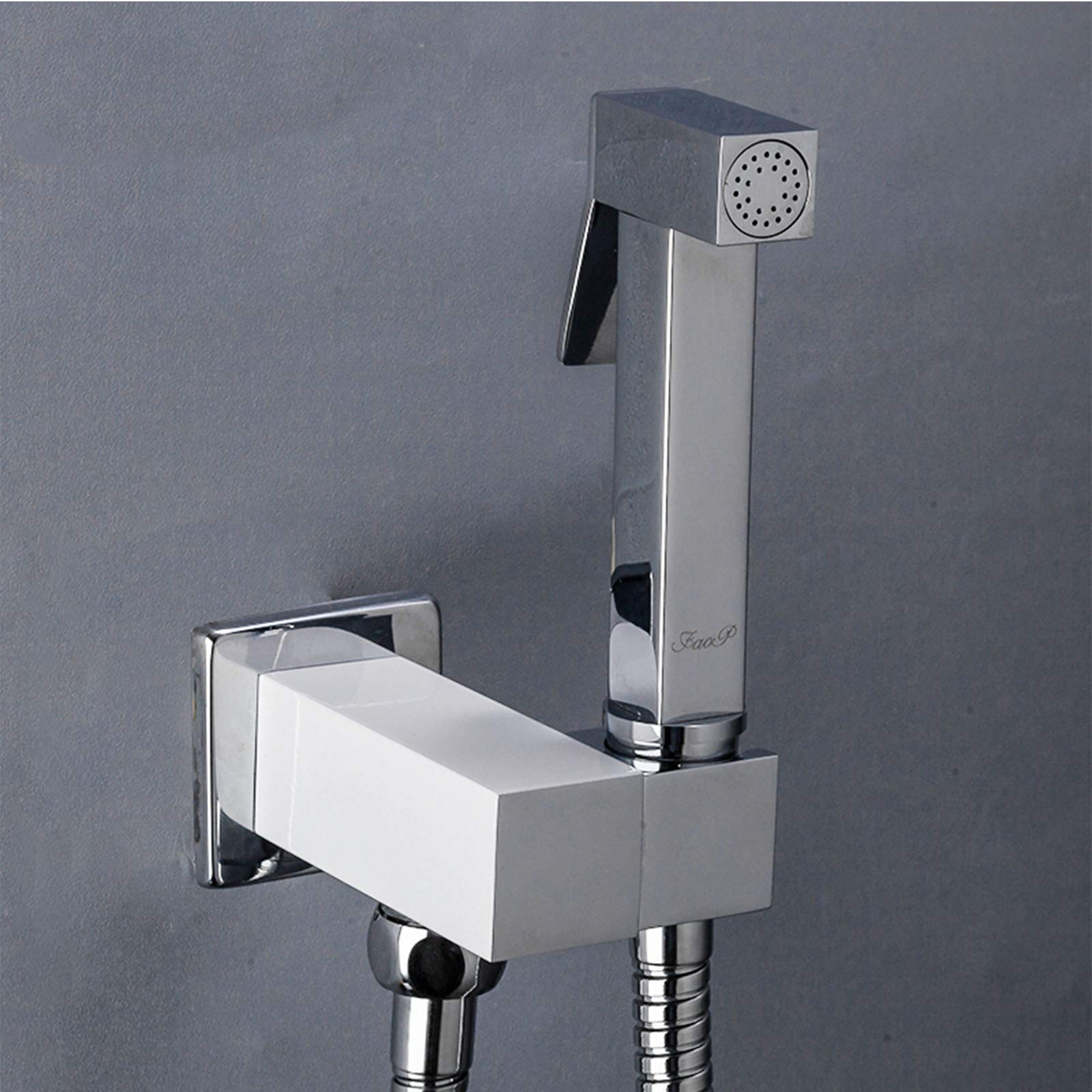 Bidety łazienkowe Faucet Chrome, toaleta bidet mikser czyszczenie muzułmański prysznic bidet kran, ściereczka do pieluch dla niemowląt opryskiwacz