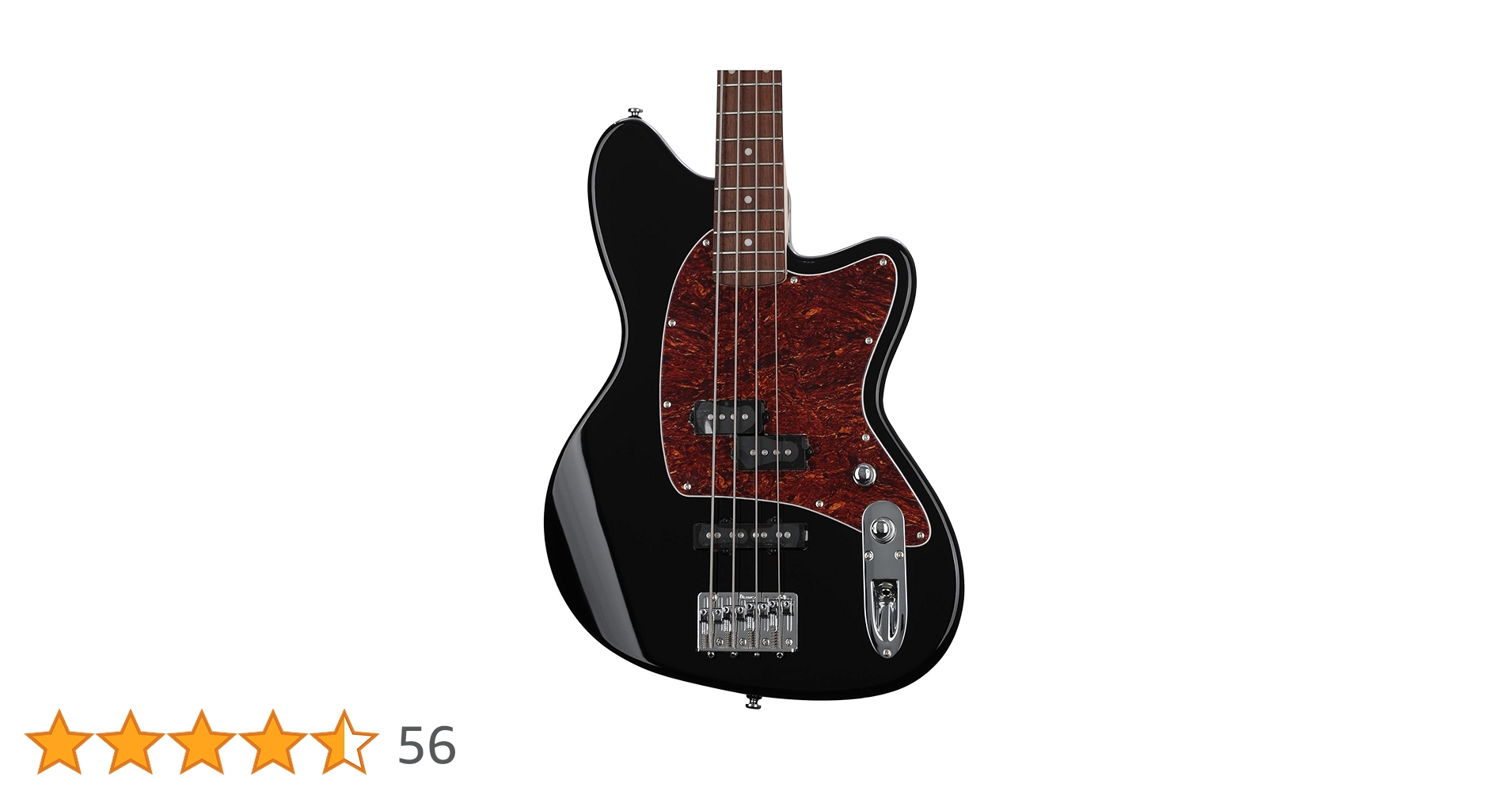 Amazon | Ibanez TMB 4弦ベースギター、右、黒(TMB100BK