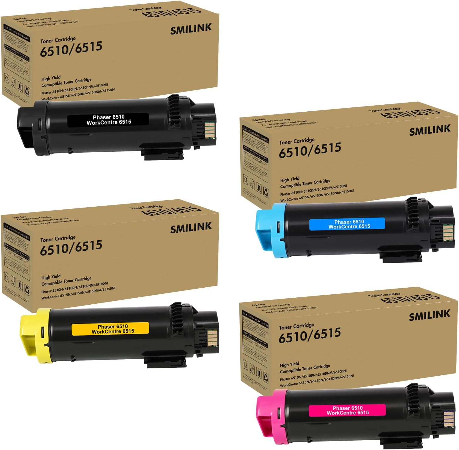 PHASER 6510 / WORKCENTRE 6515 Cartuccia Toner Capacità - Foto 6