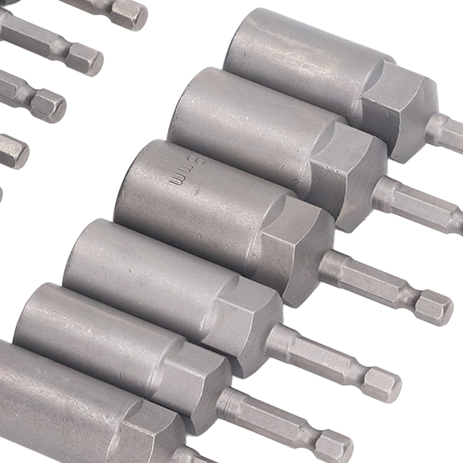 Juego de Vasos de Llave Hex 16PCS Adaptador de Vaso Profundo