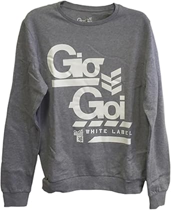 Gio-Goi - Sudadera - para hombre gris gris Large: Amazon.es: Ropa