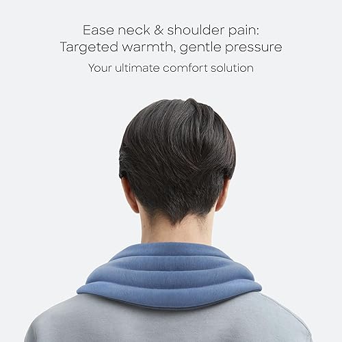 Miniatura 2 de Ostrichpillow - Almohadilla térmica para microondas, almohadilla térmica para cuello y hombros, relajación, alivio del dolor