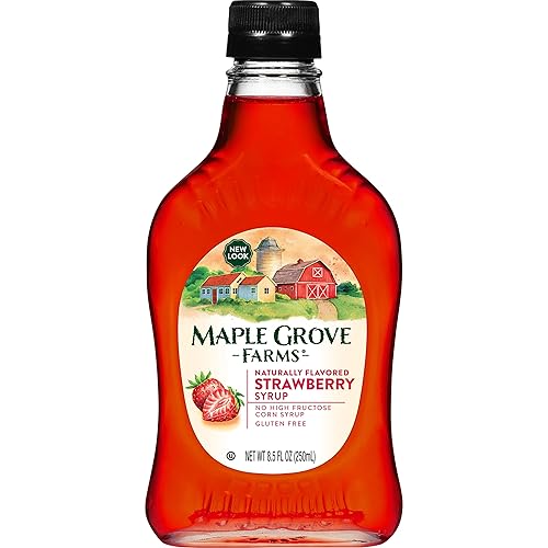 Las granjas de Grove de arce Jarabe de fresa Flavored 85oz