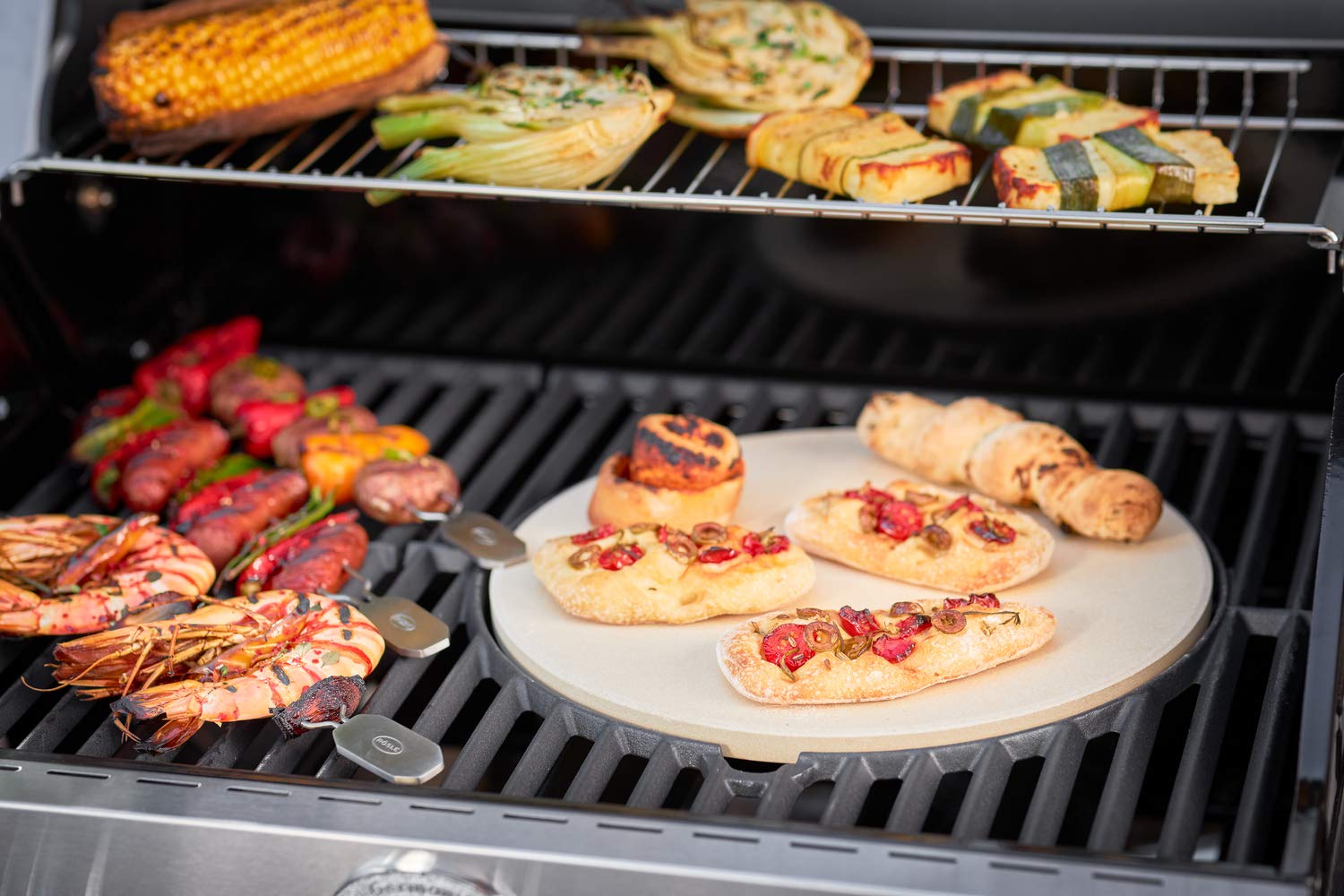 RÖSLE VARIO+ Grillrost, Hochwertiger Grillrost aus emailliertem Gusseisen für VARIO-Einsätze, passend zu RÖSLE VIDERO G3 ab Modelljahr 2021, Schwarz | Hochwertiger Grillrost für Vario-Einsätze, passend zu RÖSLE VIDERO G3 ab Modelljahr 2021