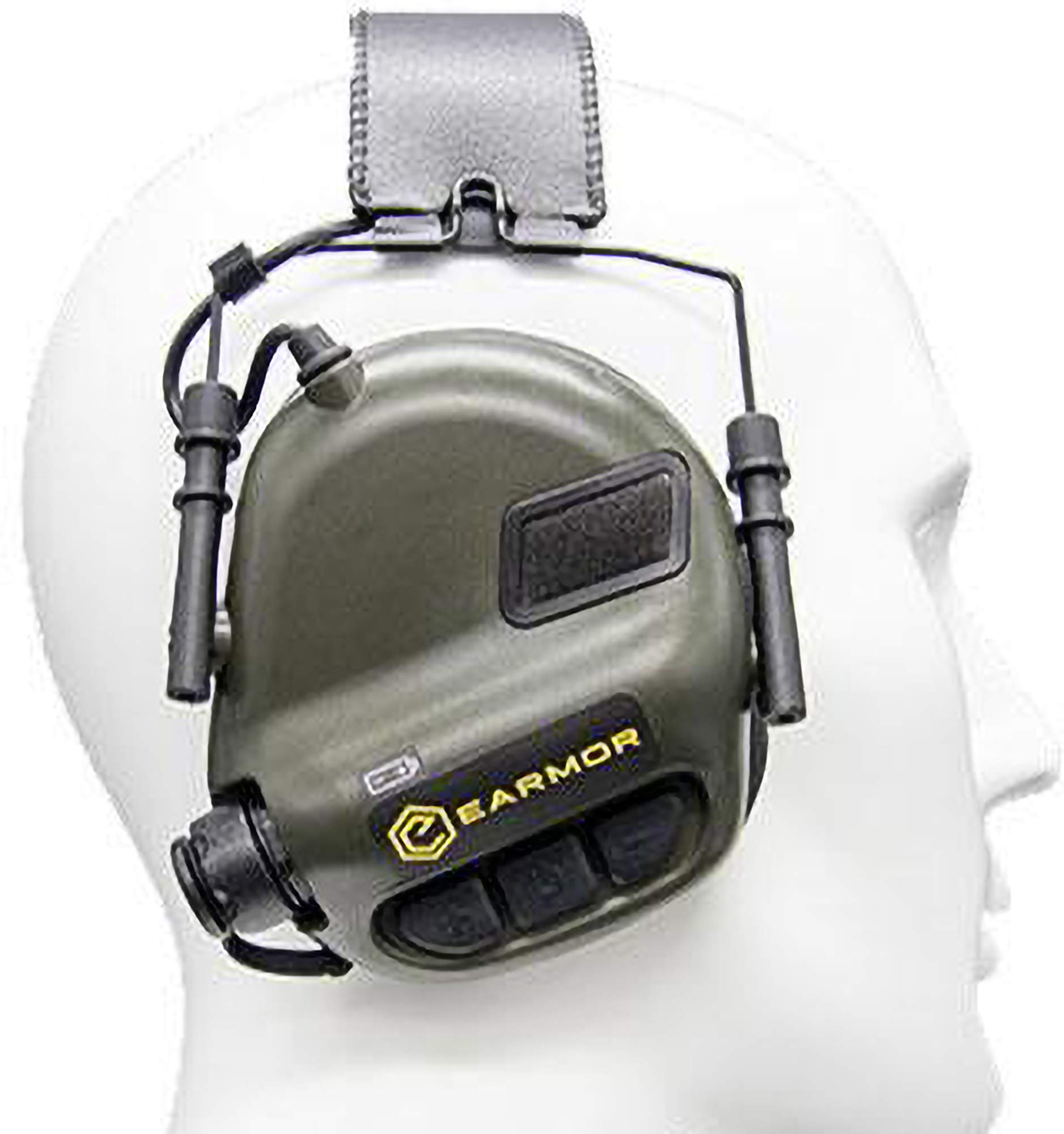 Evike Protezione acustica elettronica Earmor M31 MOD3 (colore: verde fogliame)