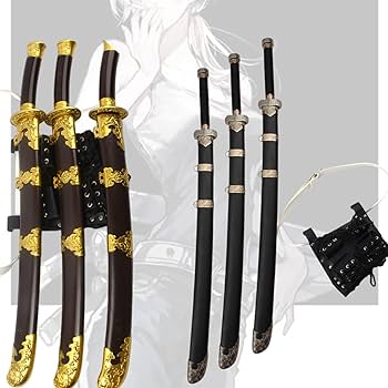 Amazon | クァンシ コスプレ道具 武器 八卦刀 模擬刀 ABS/木製