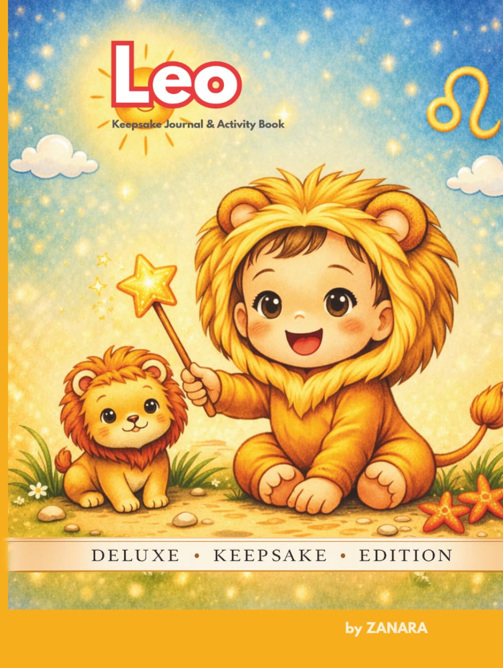 Leo Baby: A Zodiac Baby Memory Book, Journal & Activity Keepsake