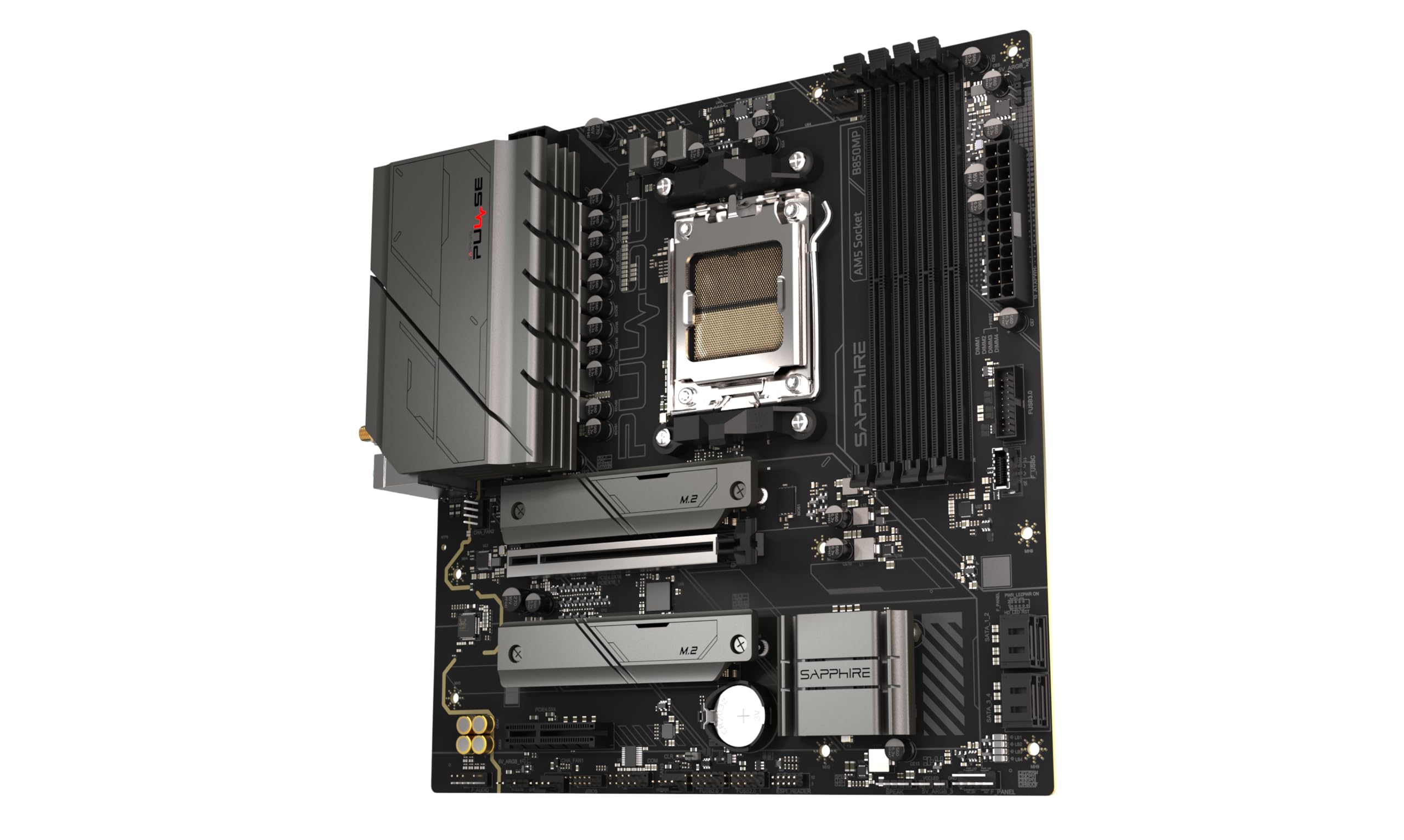 Amazon.com: SAPPHIRE AMD AM5 MATX PULSE B850M WIFI 52123-04-40G