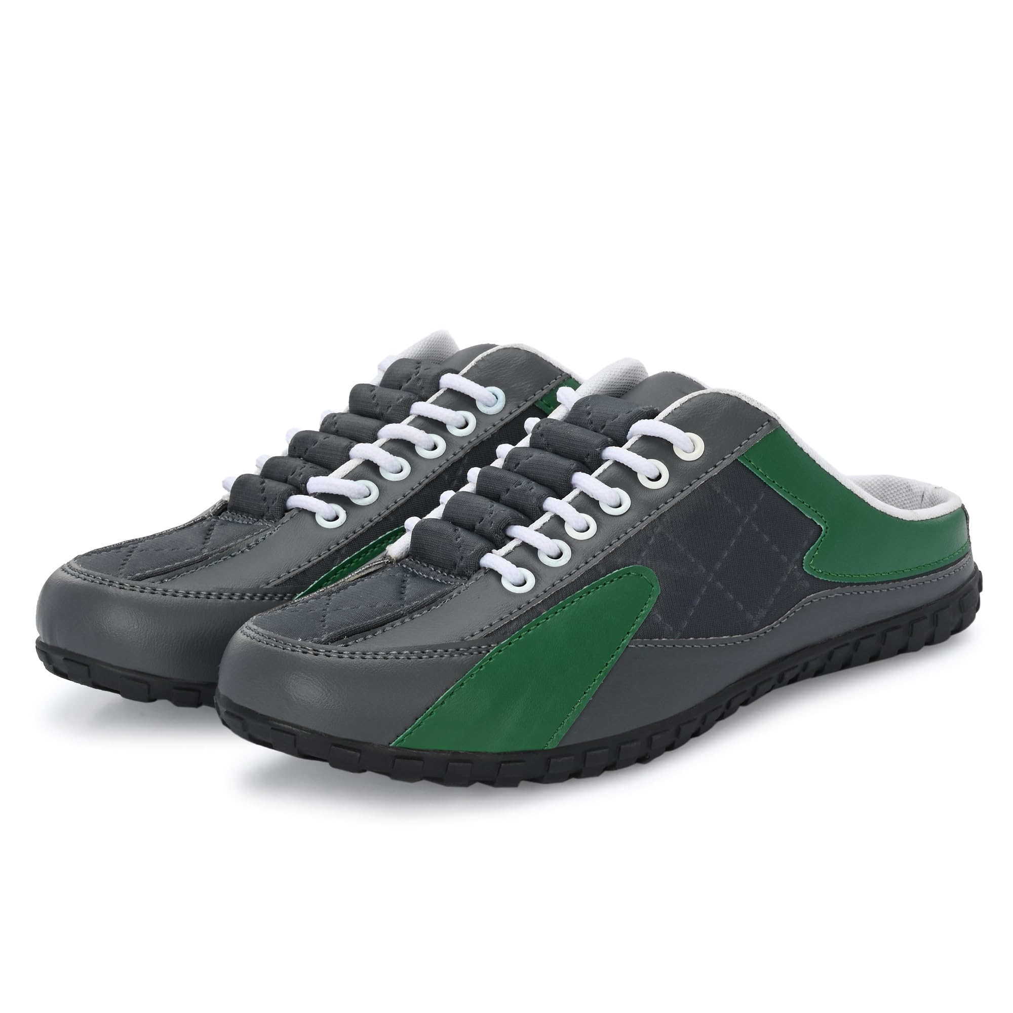 Trendy Black Lightweight Boys Men Slip-On Sneakers Slip-On Casual Shoes for Men (BAB2024)