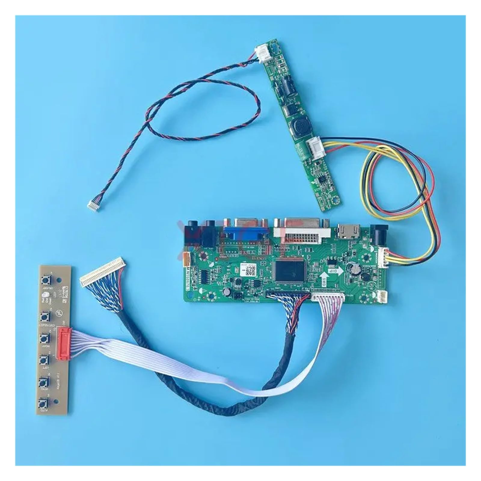 For HM236WU1 HR236WU1 M236MWF2 Scheda Driver Del Controller Dello Schermo Kit FAI DA TE 1920 * 1080 Matrix HDMI-Compatibile DVI VGA 23.6 "LVDS 30-Pin Accessori(For HM236WU1-400)