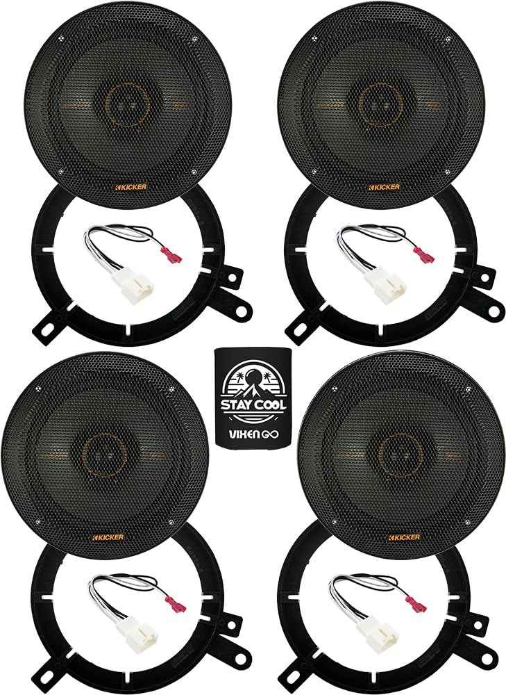 Amazon.com: KICKER Speakers 6.5 inch for Mazda 2 2011-2014 Upgrade