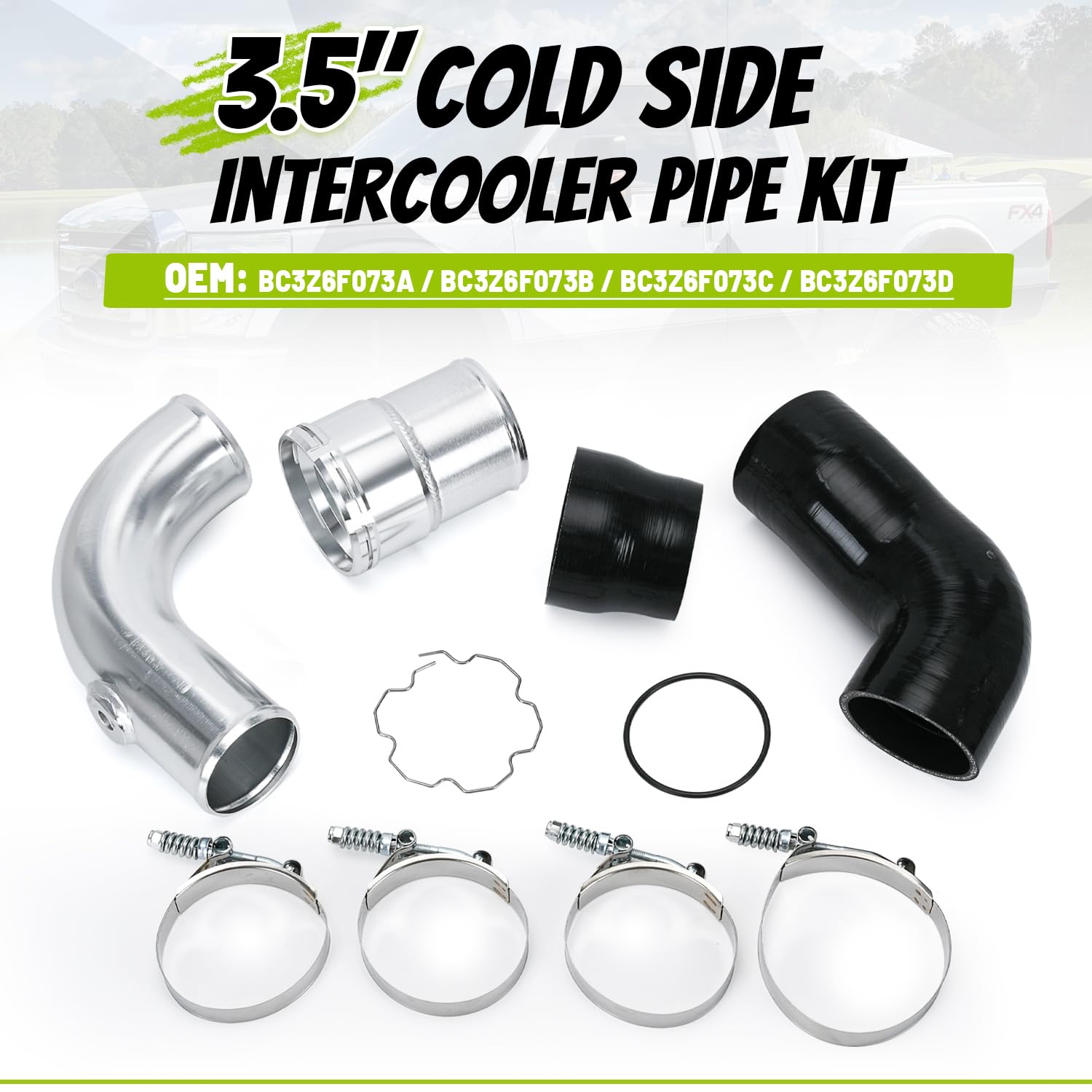 Dorman 667-300 Cold Side Intercooler Pipe Kit Compatible - View #9