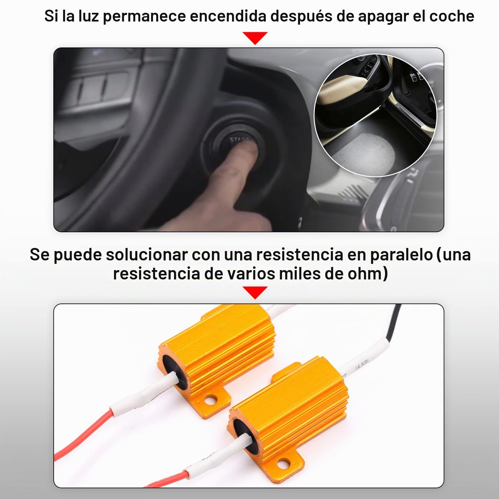 Luz LED del compartimiento del equipaje de la lámpara de cortesía para Fiat 500 500X 500L Panda Punto Evo Grande Bravo Doblo Croma Stilo 6000K Blanco Canbus Interior Arranque Lámpara Guantera Luz