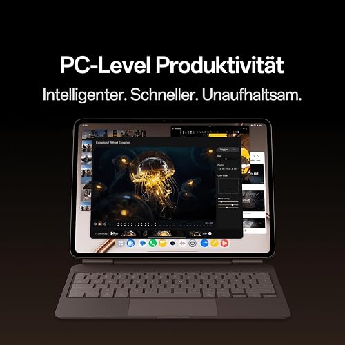 OnePlus Pad 4 Tablet 13,2 Pulgadas Diseño Ultra Slim, 12 GB RAM 512 GB Almacenamiento, Batería de 13380 mAh, Pantalla 3,4K 144 Hz, Snapdragon 8 Elite Gen 5, Funciones de IA para el Trabajo, Dune Glow - 5