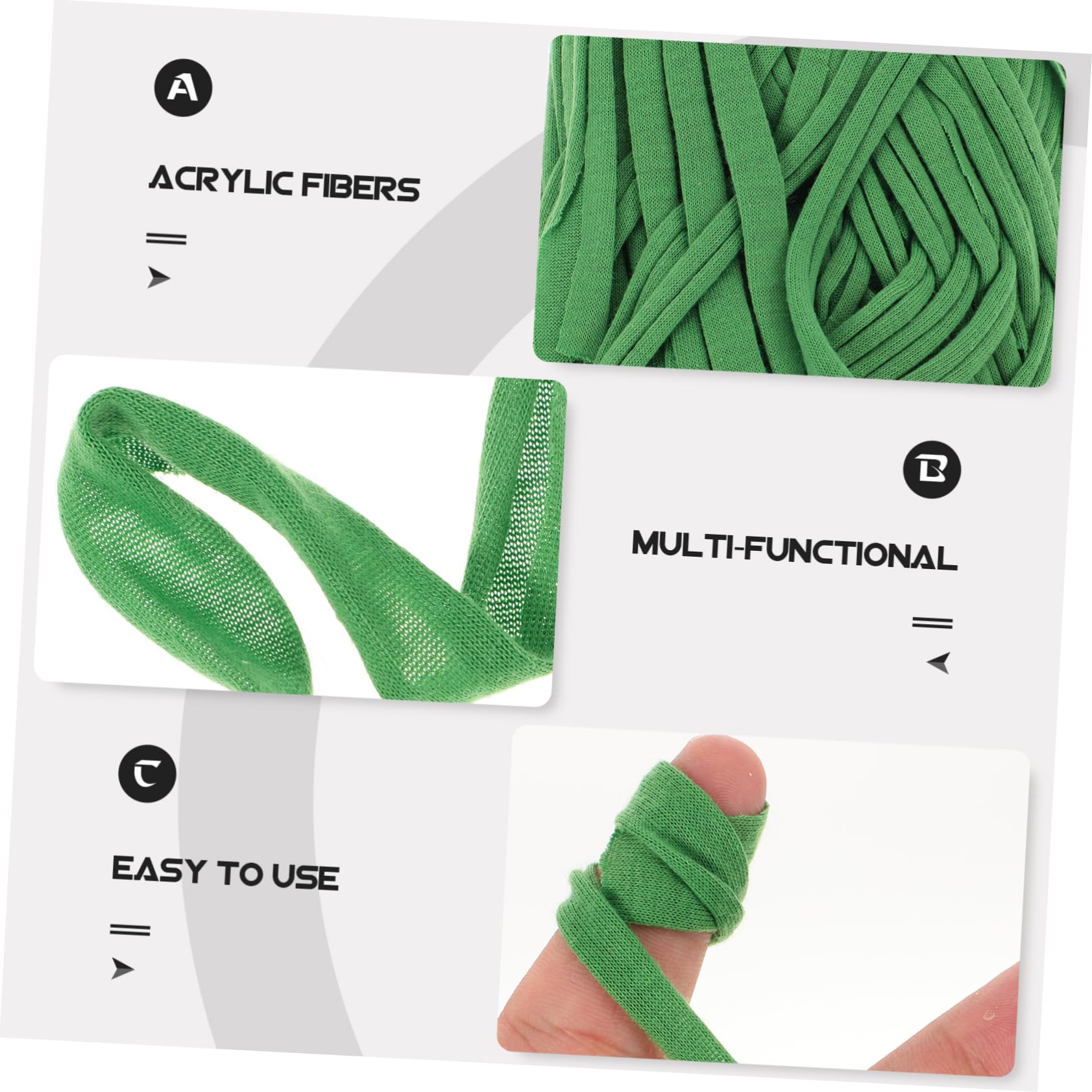 ibasenice 4 Ensembles Attaches De Plantes Flexibles pour Fixation Soutien De Plantes Accessoires De Jardinage Polyvalents Fibres Acryliques 2 Rouleaux*4