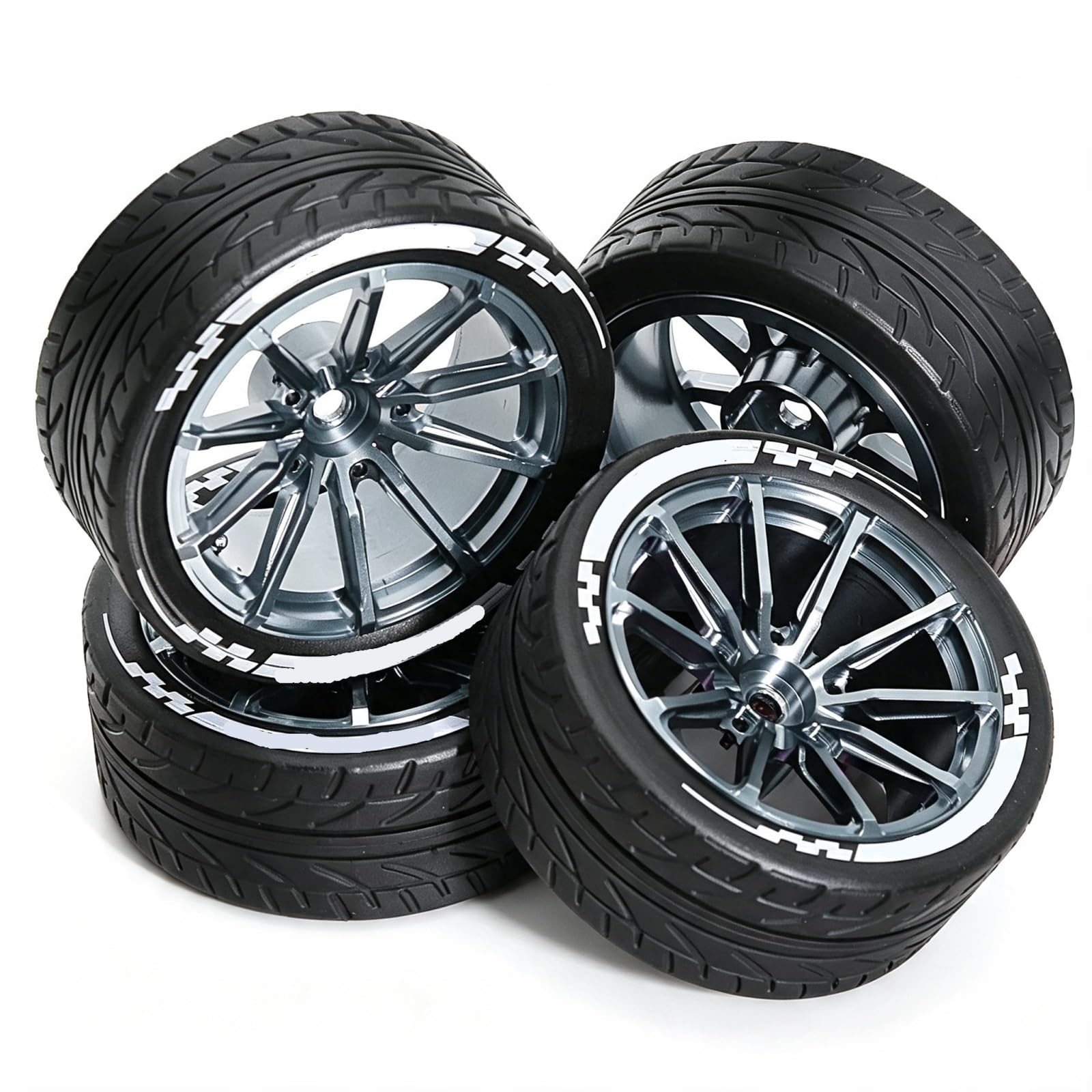 Neumáticos Carretera 2,55 Pulgada para Tamiya para TT01 para TT02