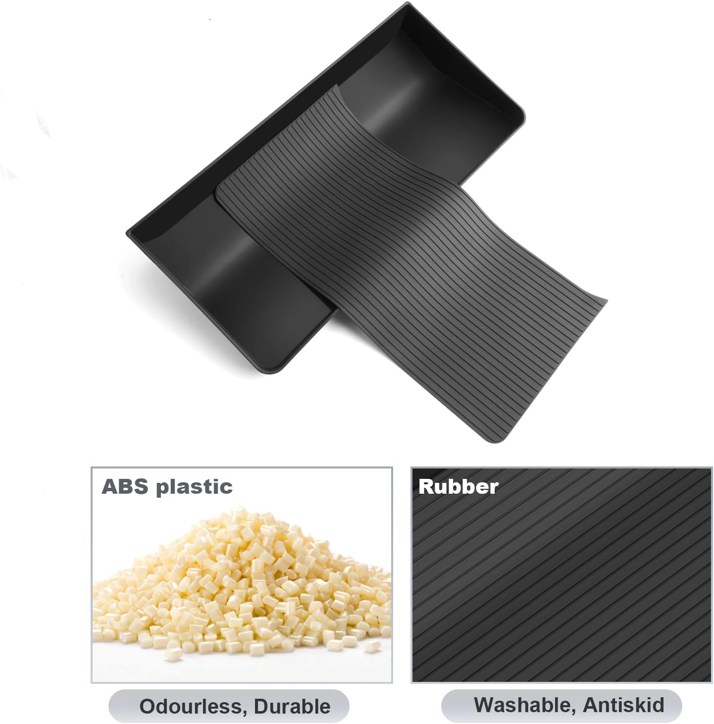 SKTU 2024 2025 2026 Tacoma Dashboard Storage Box for 2024-2026 Toyota Tacoma/ 2025+ Toyota 4Runner Dashboard Organizer 2024 2025 2026 Tacoma Accessories 2025 2026 4Runner Accessories [14-Inch Only]