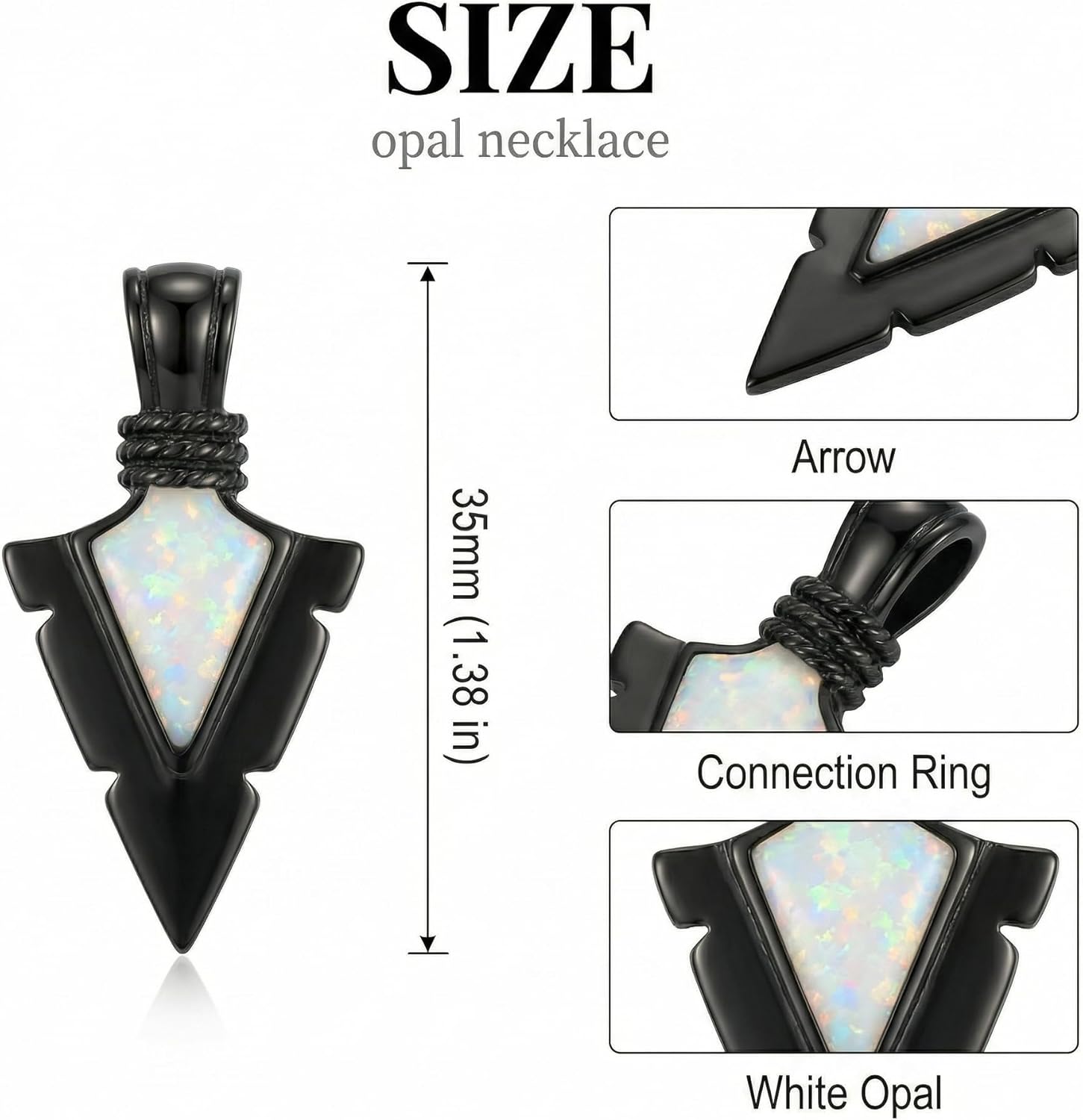 Arrowhead Necklace 925 Sterling Silver Arrow Pendant Necklace Jewelry Gifts for Men Women