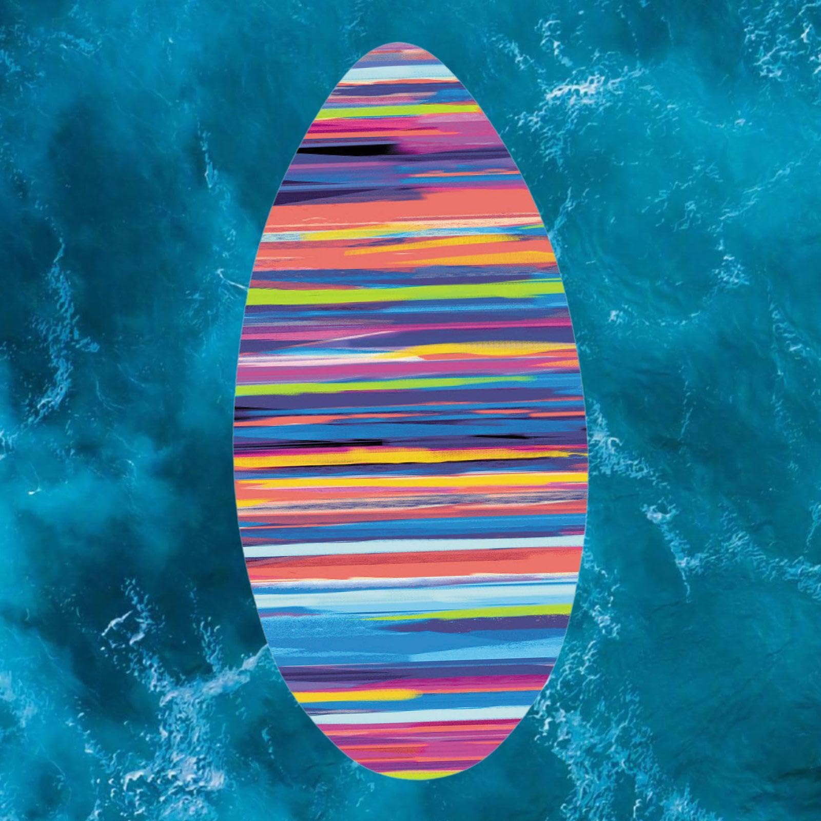Skimboard für Strandwasser, Surfbrett Haltbarkeit, Holz Bodyboard, Skimboard für Anfänger, Jugendliche, Alle Skimming Fans, Erwachsene, Kinder, 30inch
