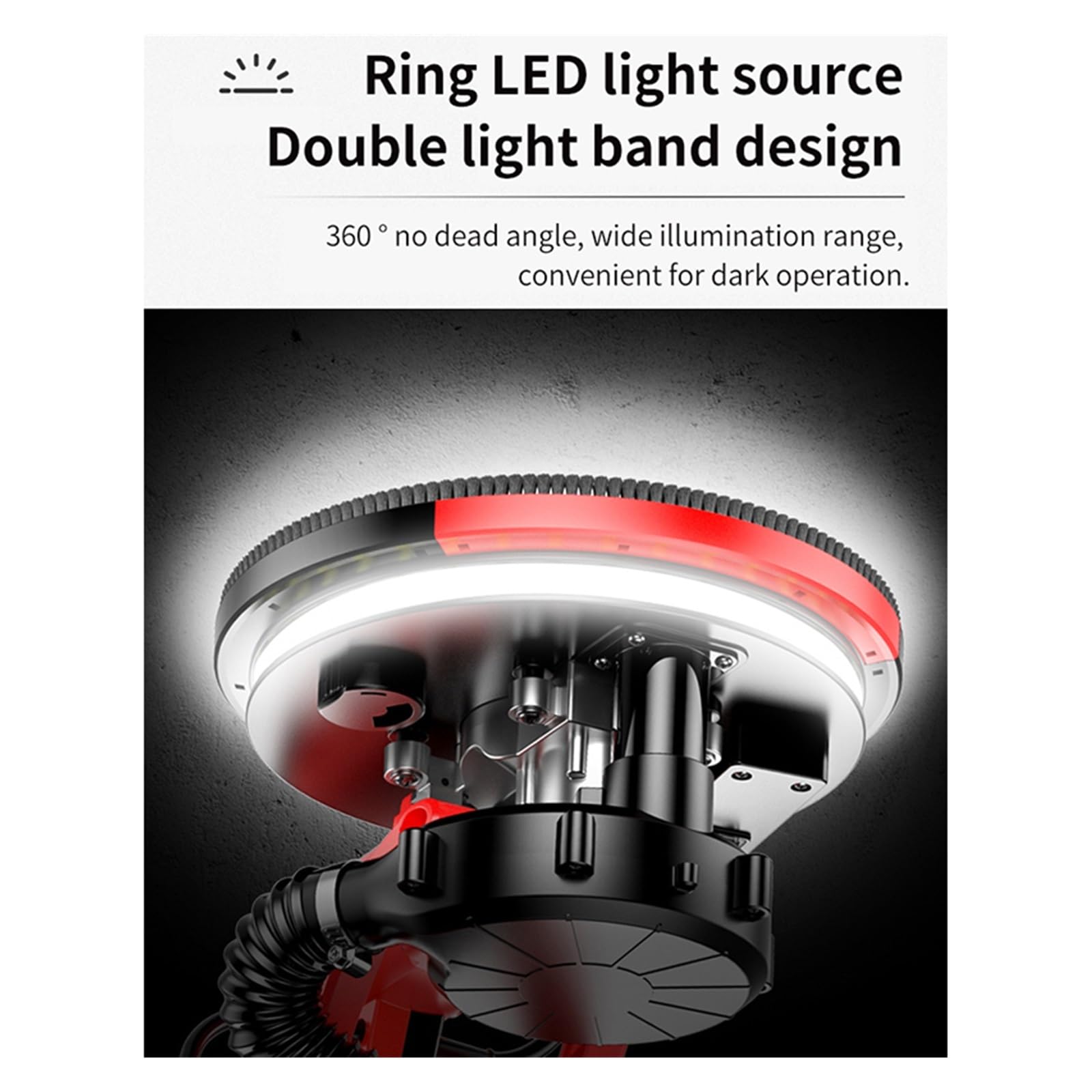 Levigatrice elettrica, Levigatrice for muro a secco elettrica for a for pareti Lucidatrice for stucco senza polvere a led for 800W / 850W 1250(Set 2-1250W)