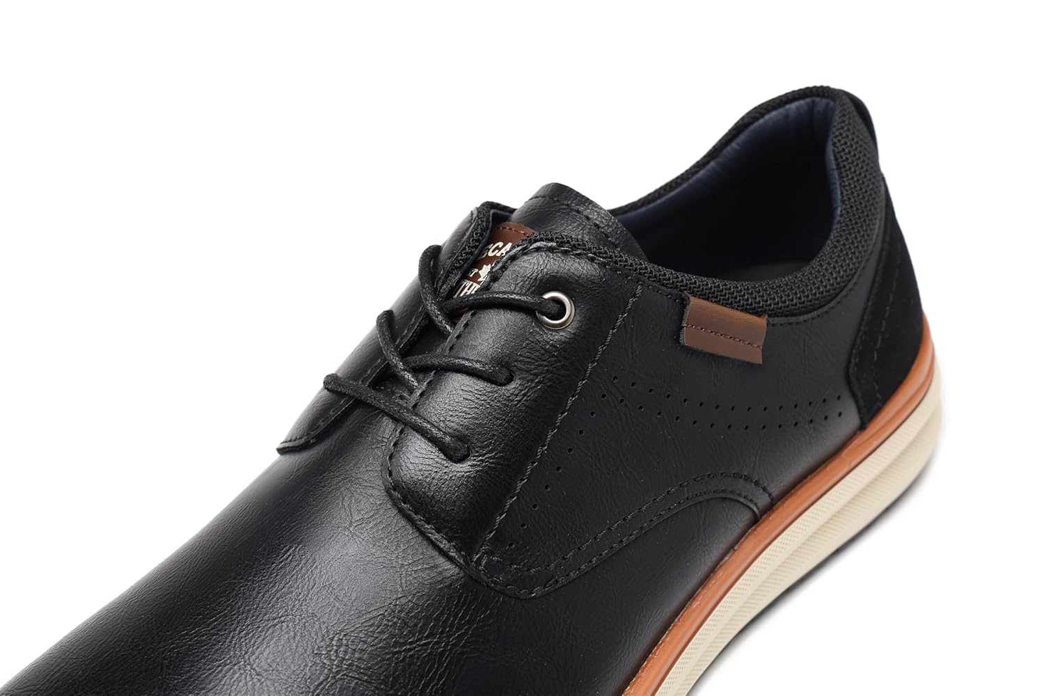DECARSDZ Sapato social masculino casual Oxford para negócios, formal, Derby, tênis de caminhada A073, Preto, 42 em promoção! Veja a oferta e mais achadinhos de Sapatos 5 Hoje é o melhor dia para comprar DECARSDZ Sapato social masculino casual Oxford para negócios, formal, Derby, tênis de caminhada A073, Preto, 42 com aquele preço maroto! Promoção! Aproveite a oferta! 5