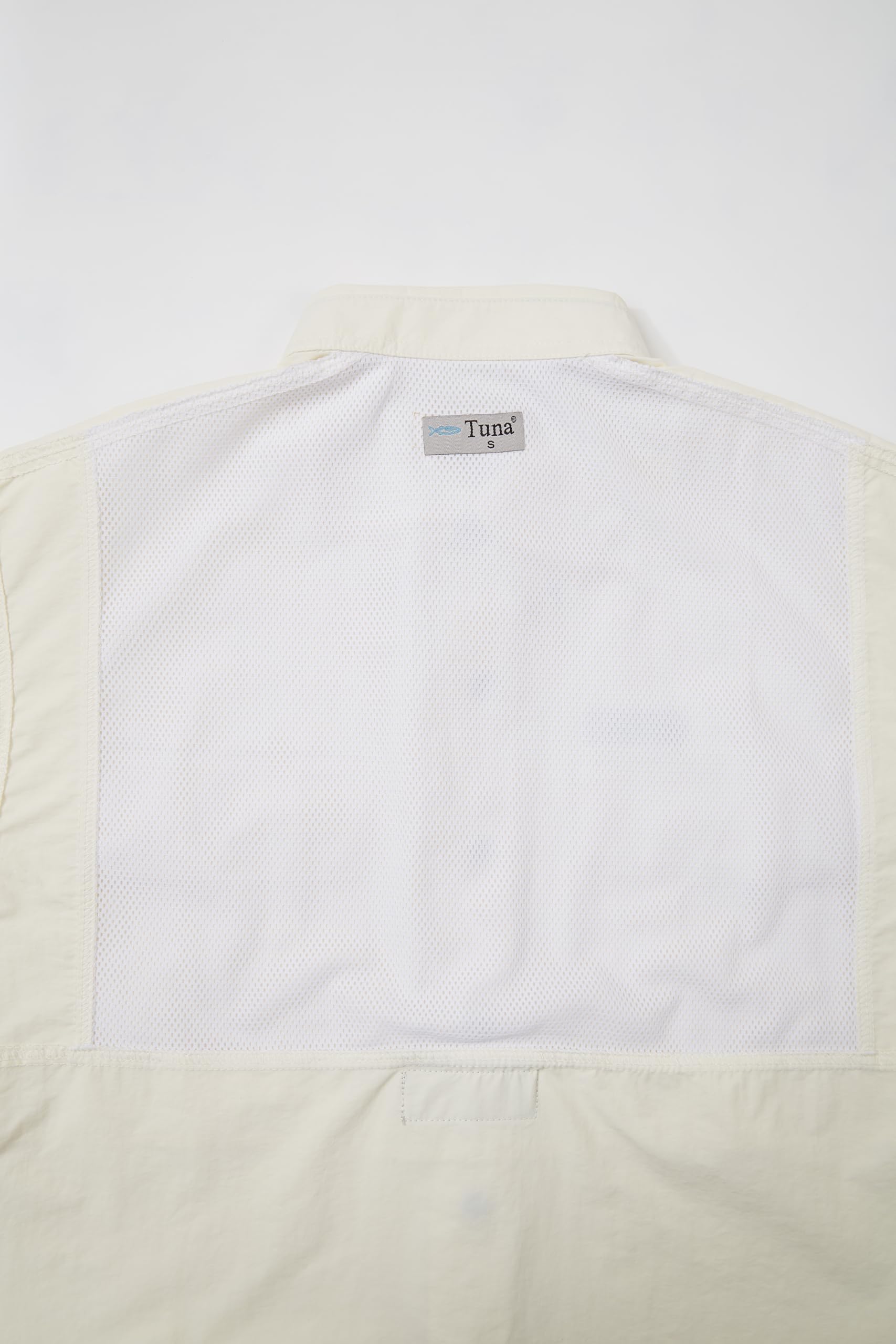 Tuna Camisas de pesca para hombre con protección solar UV UPF 50+ transpirable de secado rápido SPF senderismo camisa de manga corta