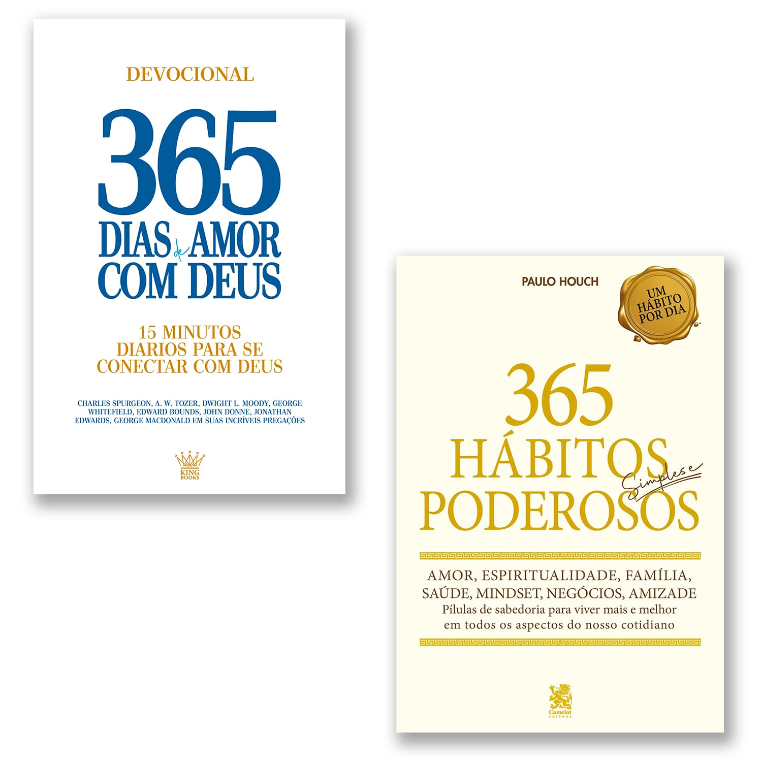 Combo 365 Dias Kit com 2 Livros Devocionais
