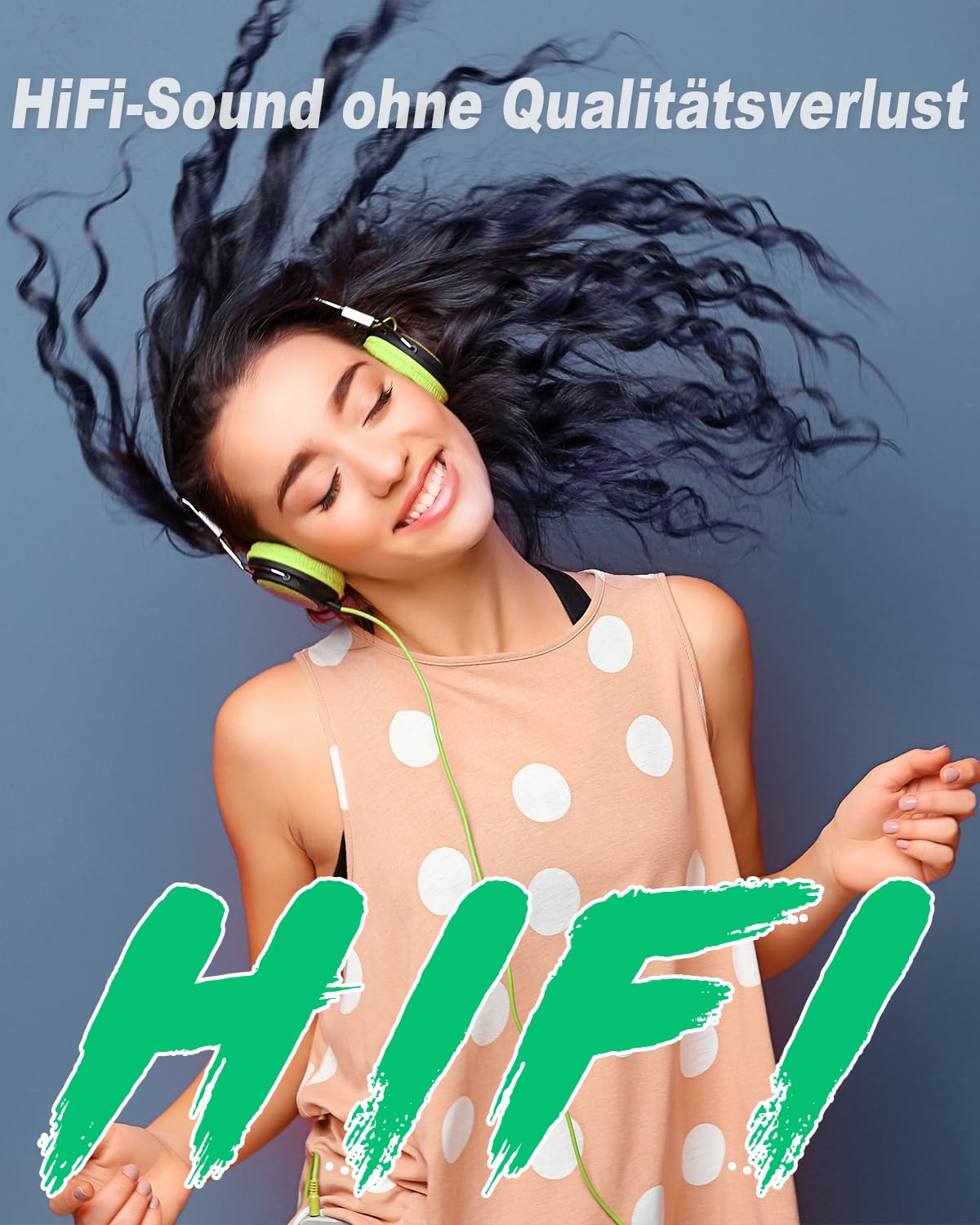 Yoton MP3-Player mit Bluetooth 5.2, HiFi-Klangqualität, FM-Radio, Sprachaufnahme, unabhängiger Lautstärkeregler, inkl. Kopfhörer, erweiterbar auf 128 GB SD-Karte (ohne SD-Karte)