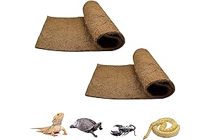 2pcs Reptile Carpet Natural Coconut Fibre Cage Iiner