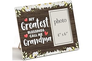 My Greatest Blessings Call Me Grandma Wooden Picture Frame
