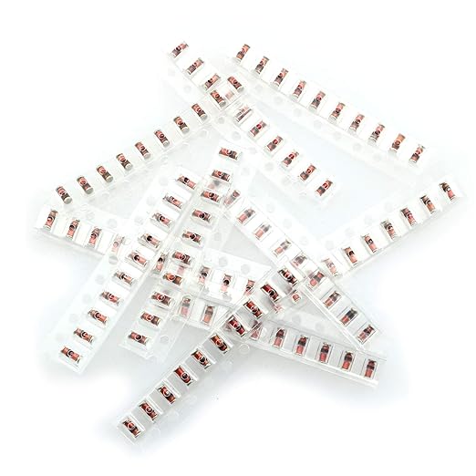 Tegg 1N4148 SMD Diode 100PCS LL4148 1206 SMT Small Signal Fast Switching Diodes 200mA 100V