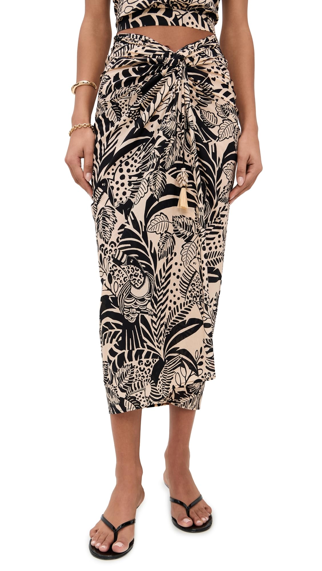 Poupette St Barth Womens Uma Long Skirt